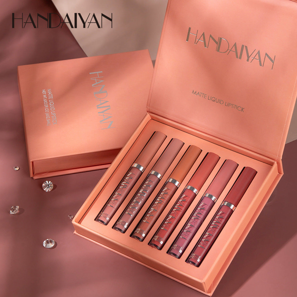 💄 KIT Labiales x6 HANDAIYAN - Larga Duración Y Waterproof 💄