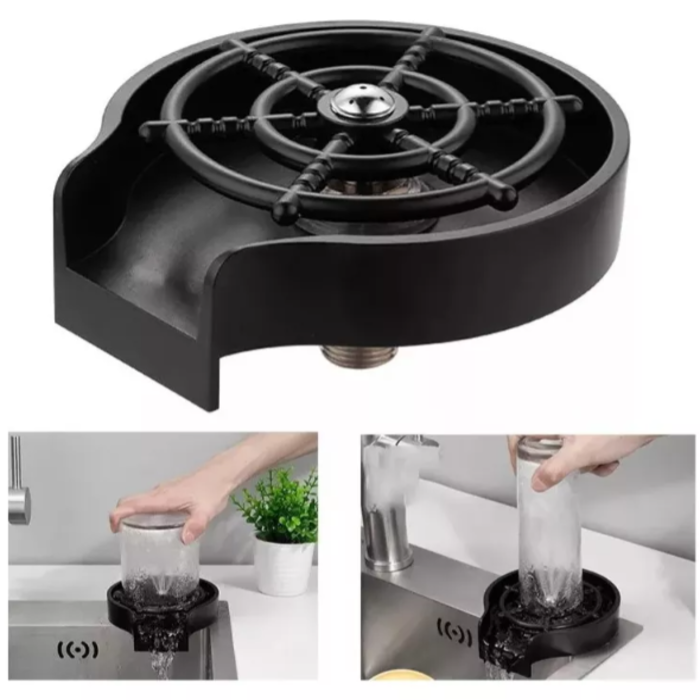 🧼 GlassJet™ – Limpador Automático de Copos para uma Limpeza Rápida e Sem Esforço!
