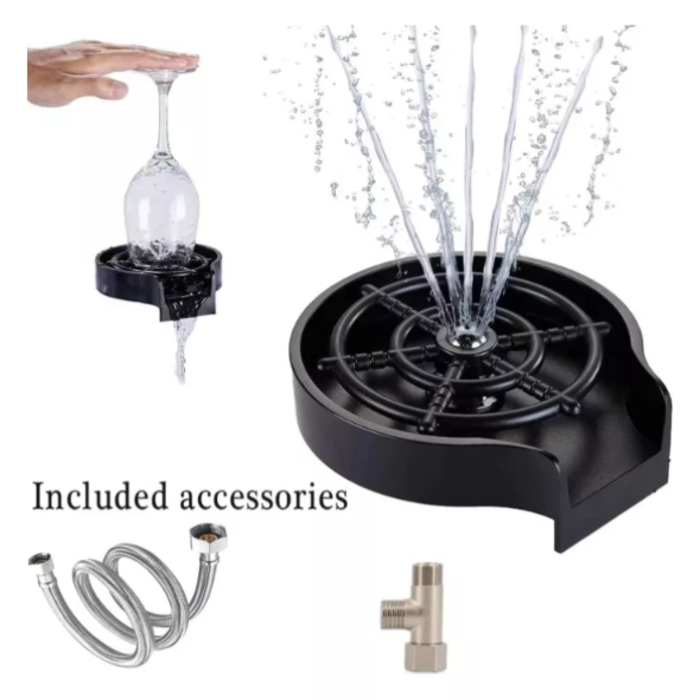 🧼 GlassJet™ – Limpador Automático de Copos para uma Limpeza Rápida e Sem Esforço!