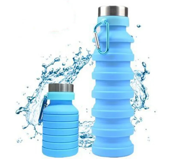 🧊 FlexiBottle™ – Tu agua, tu ritmo. | Se pliega contigo. Se adapta a tu vida. Hidratación sin límites.