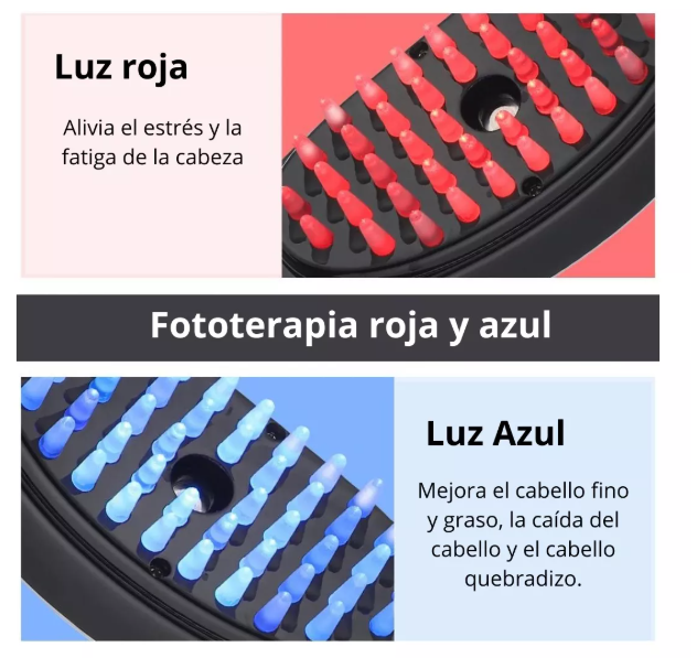 💆♀️✨ VitaBrush™ Pro – Tecnología 3 en 1 para un cabello más fuerte, sano y libre de estrés