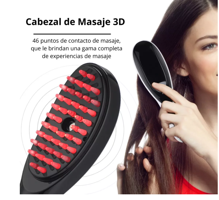 💆♀️✨ VitaBrush™ Pro – Tecnología 3 en 1 para un cabello más fuerte, sano y libre de estrés