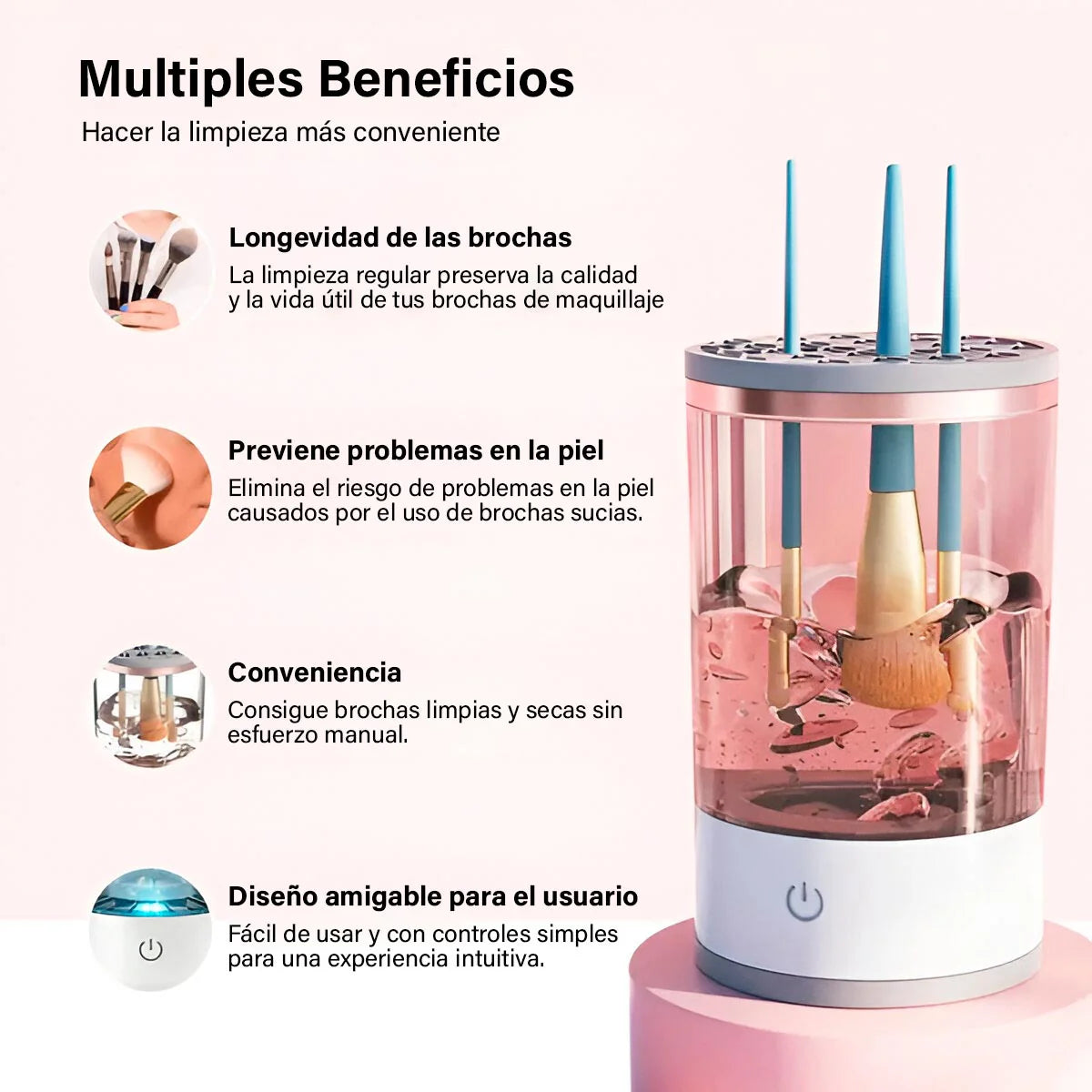 CleanBeauty™ — Menos bacterias, más belleza.