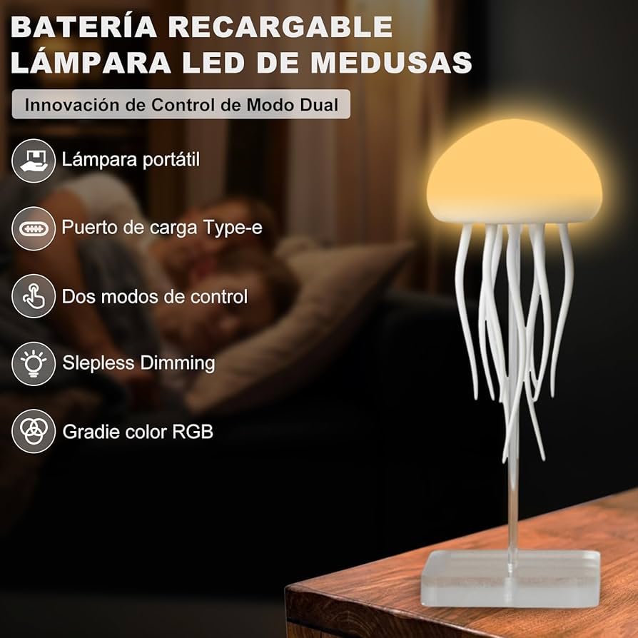 🌌 MeduGlow™ – La calma tiene forma de luz. Relájate, respira y deja que la magia flote a tu alrededor.