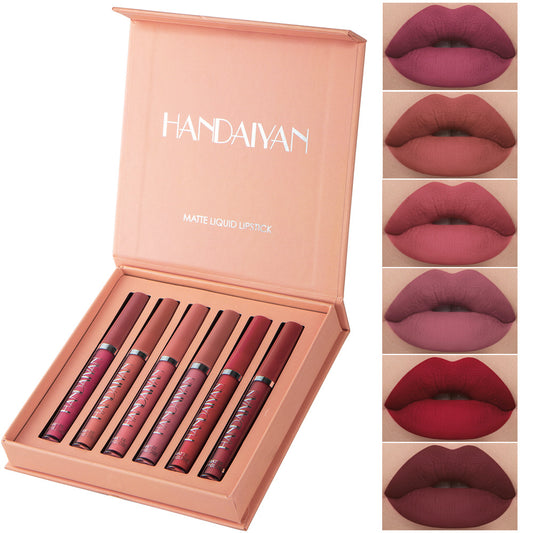 💄 KIT Labiales x6 HANDAIYAN - Larga Duración Y Waterproof 💄
