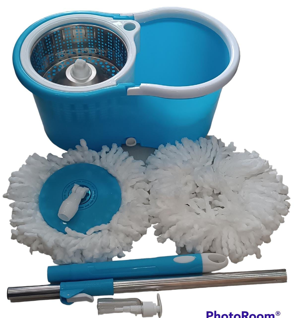 Trapeador Grande | ¡Descubre el Mop Giratorio 360°! 🧼
