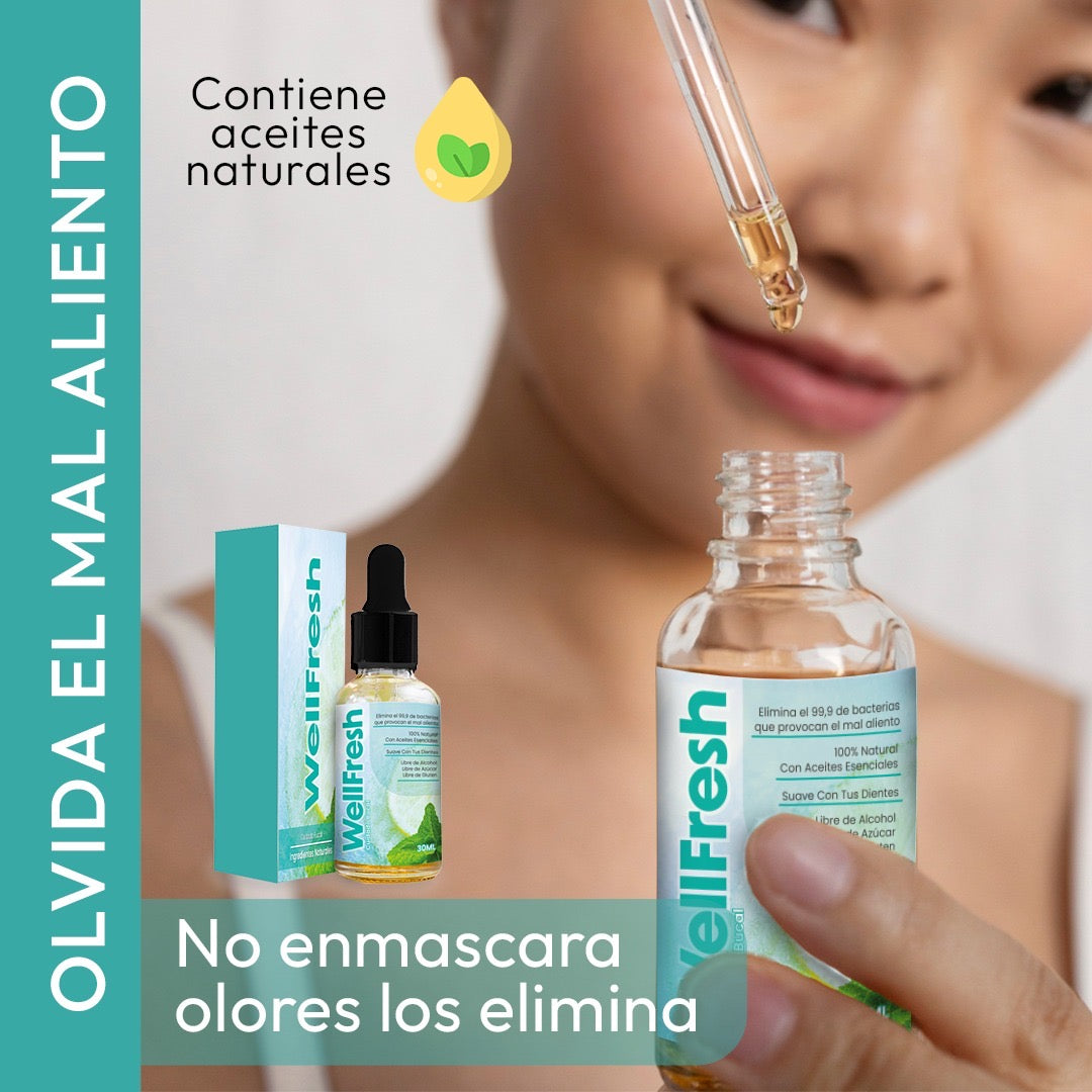 💥 ¡SIENTE LA FRESCURA ABSOLUTA CON WELL FRESH: ¡ADIÓS AL MAL ALIENTO PARA SIEMPRE! 💨