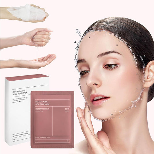 ✨ Kit Poderoso: 4 Máscaras de Colágeno para una Piel Radiante! 💖💆‍♀️