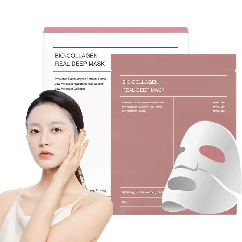 ✨ Kit Poderoso: 4 Máscaras de Colágeno para una Piel Radiante! 💖💆‍♀️