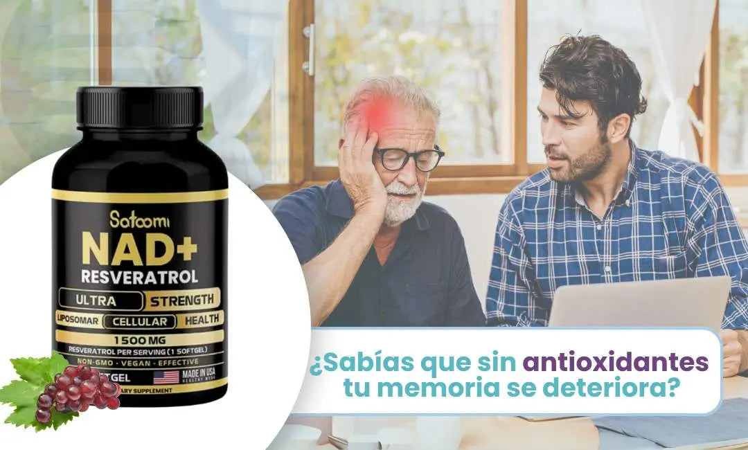 Recupera Tu Juventud y Energía Natural con NAD+ Resveratrol
