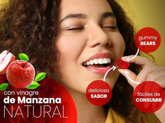 SlimVita Gummies – Quema Grasa y Mejora tu Digestión con Sabor a Manzana Verde