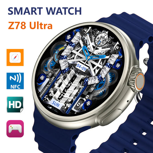 Z78 Ultra™ – Control Total en Tu Muñeca | El smartwatch que combina salud, estilo y productividad sin límites.