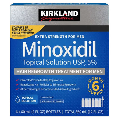 SUPER PROMO - ¡Recupera tu imagen con Minoxidil Kirkland – Llévate 3 y obtén 35% de DESCUENTO HOY!