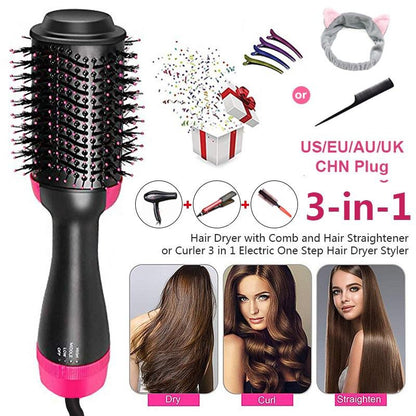 GlowBrush™ – ✨ Cabello de salón en 10 minutos, ¡sin salir de casa!
